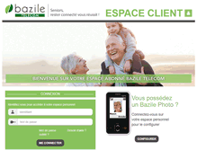 Tablet Screenshot of monbazile.fr
